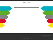 Tablet Screenshot of naye.com